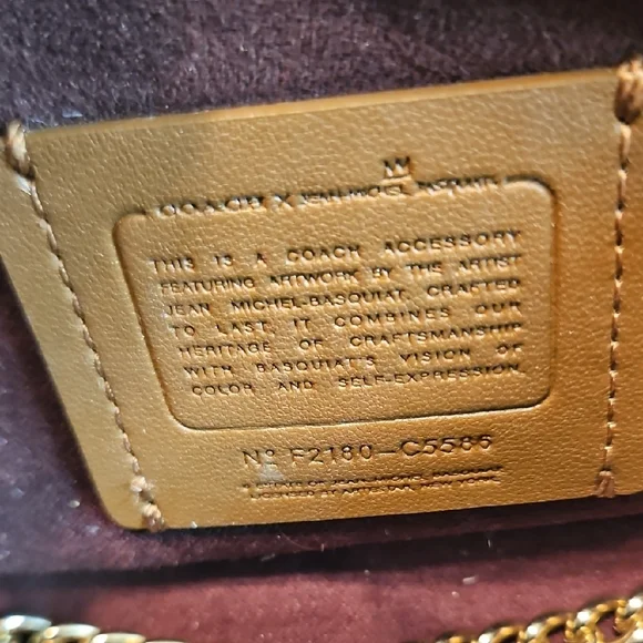 Coach X Crossbody Kleo Bag - Jean Michel Basquiat Artwork - Picture 6 of 16